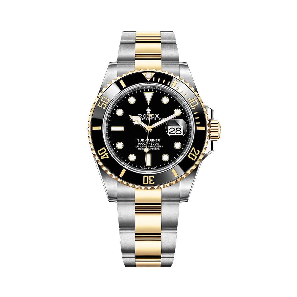 Rolex Submariner Two-Tone Black 41 MM